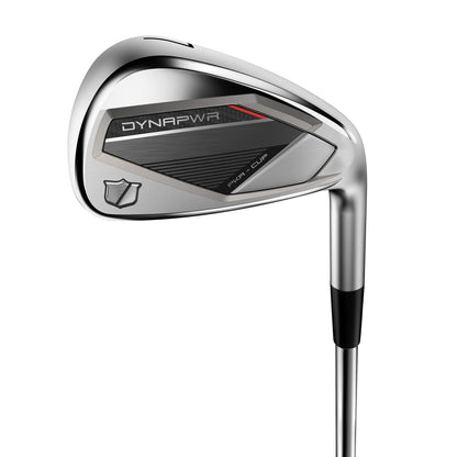 Wilson DYNAPWR Men's Steel Golf Irons - Left Hand, Stiff, 5-PW, GW