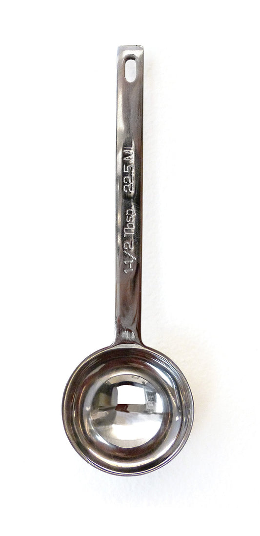 RSVP International Endurance Kitchen Collection Open Stock Measuring Spoon, Stainless Steel, Dishwasher Safe, 1.5-Tablespoon