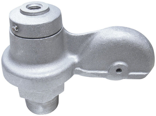 Eder Flag Revolving Flagpole Truck 3-1/2" Flagpole Diameter 1-1/4" NPT Spindle Machined Aluminum Pulley