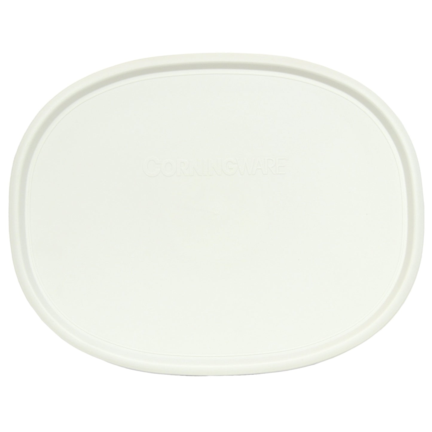 Corningware F-2-PC Oval French White Lid (Compatible with the 2.5qt or the 1.5qt) - Made in the USA