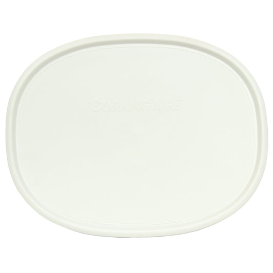 Corningware F-2-PC Oval French White Lid (Compatible with the 2.5qt or the 1.5qt) - Made in the USA