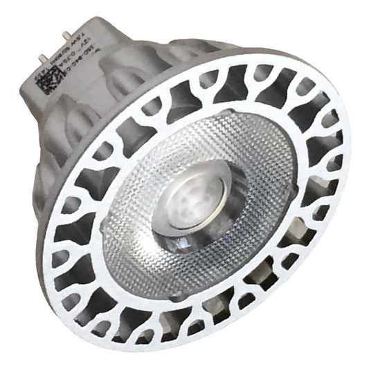 Bulbrite SM16-07-36D-940-03 SORAA 7.5W LED MR16 4000K VIVID3 36° Dimmable Light Bulb, Silver