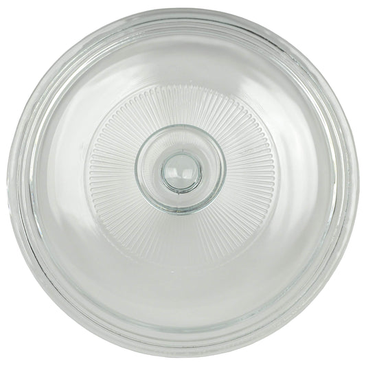 Corningware G-5C 1.5 Quart Fluted Round Glass Lid