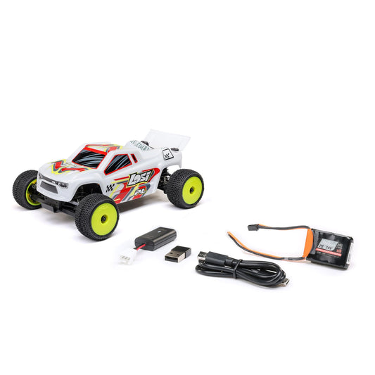 Losi Micro-T 1/28 2 Wheel Drive White RTR LOS-1392T1
