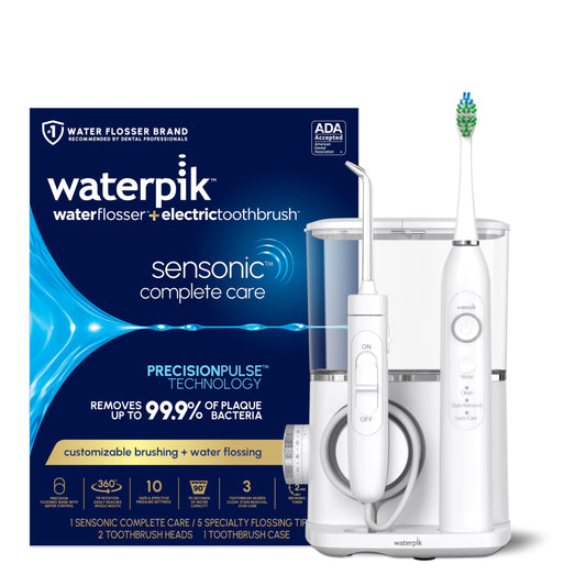 Waterpik Sensonic Complete Care Water Flosser & Electric Toothbrush Combo