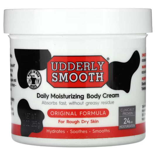 Udderly Smooth Body Cream 12 oz (Pack of 5)