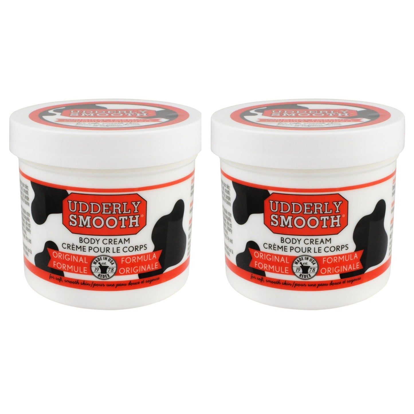 Udderly Smooth Body Cream 12 oz (Pack of 2)