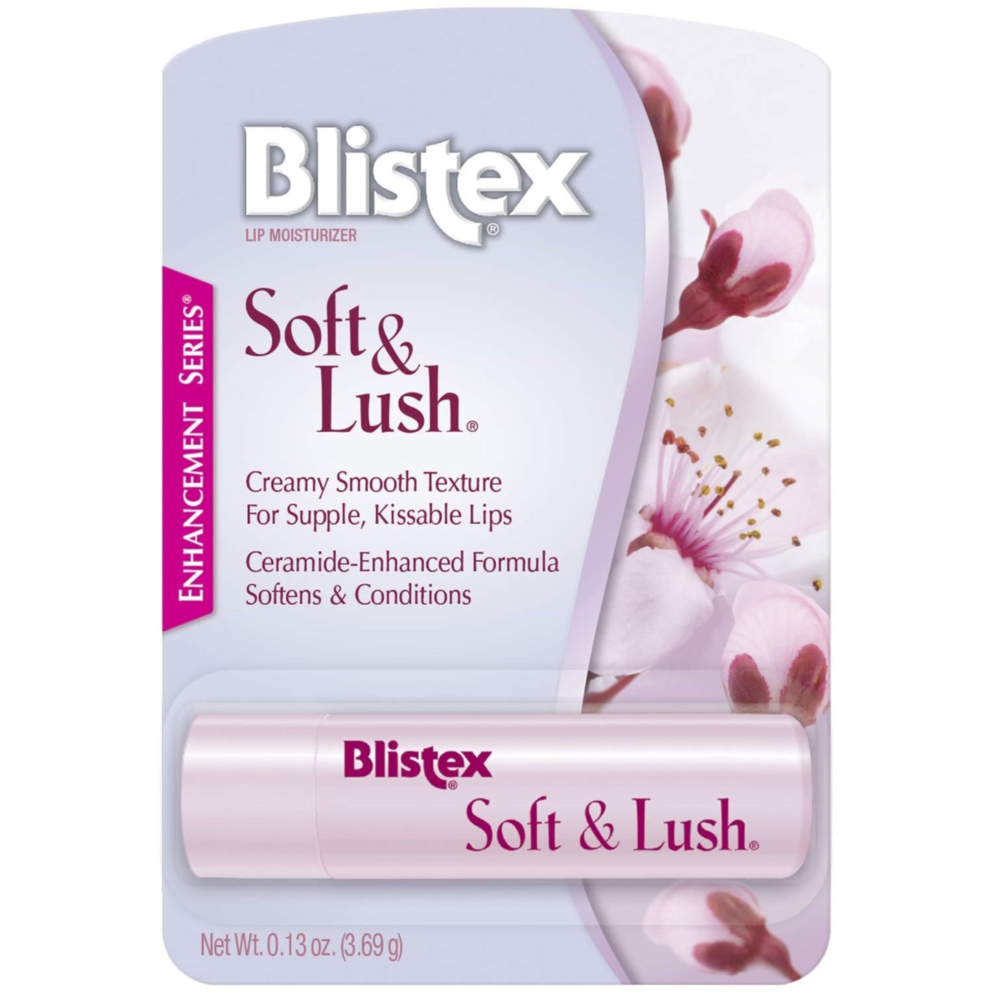 Blistex Soft & Lush Lip Balm, 0.13 oz (Pack of 8)