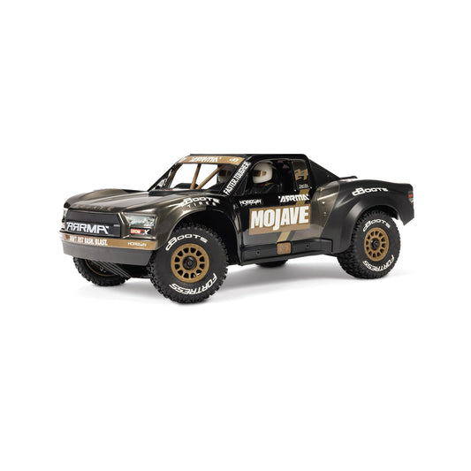 ARRMA RC Truck Mojave GROM 4X4 223S BLX BRUSHLESS Small Scale Desert Truck RTR (Battery and Charger Not Included) with DSC, Black, ARA2304T1