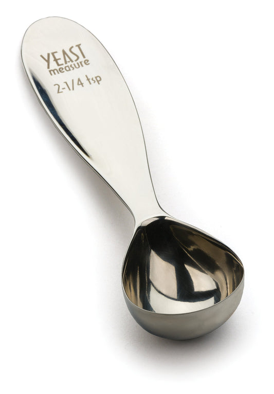 RSVP International Endurance Kitchen Collection Measuring Tools, Dishwasher Safe, Yeast, 2.25-Teaspoons, Stainless Steel