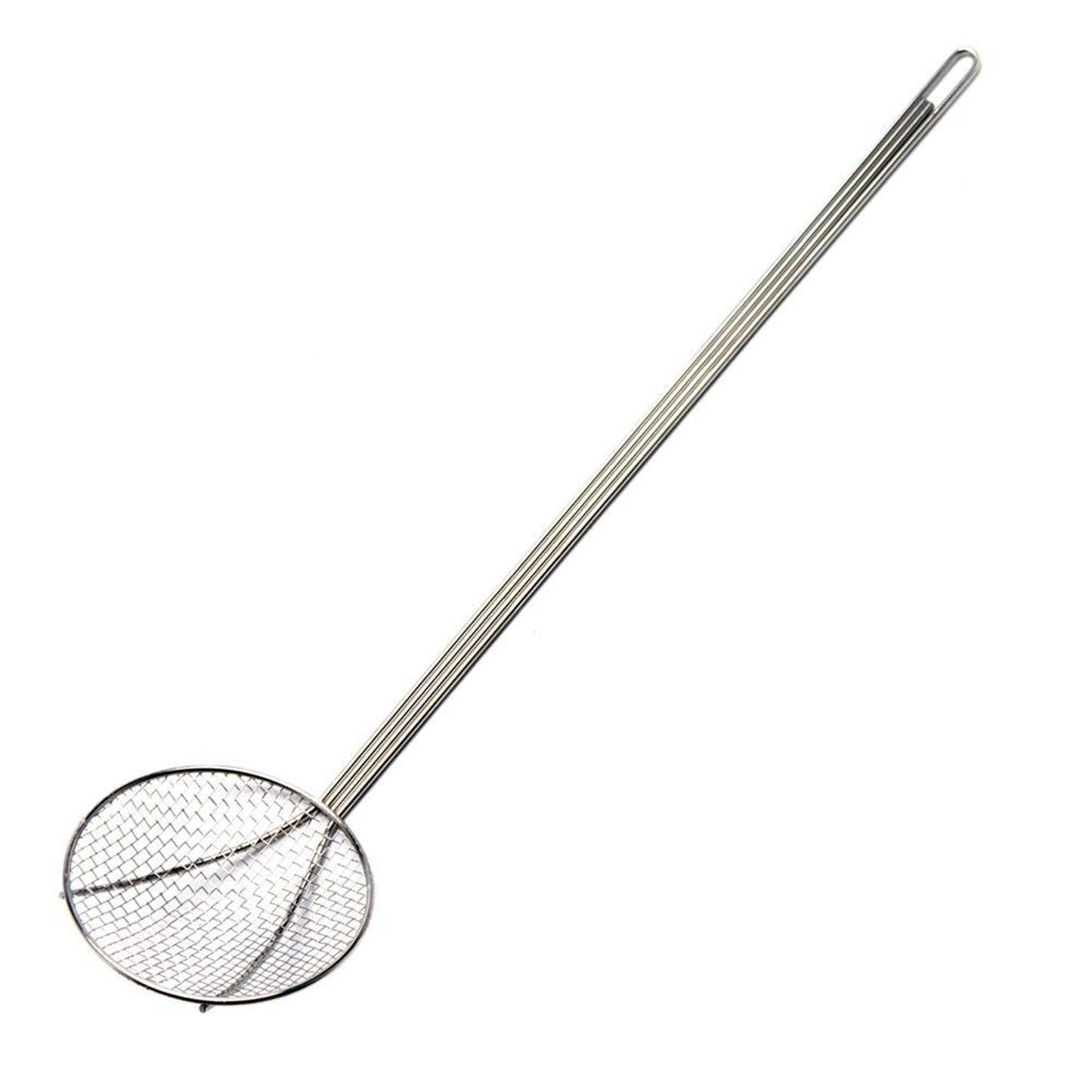 Bayou Classic 0196 36-in Mesh Skimmer Perfect Accessory For Stockpots and Fry Pots Silver