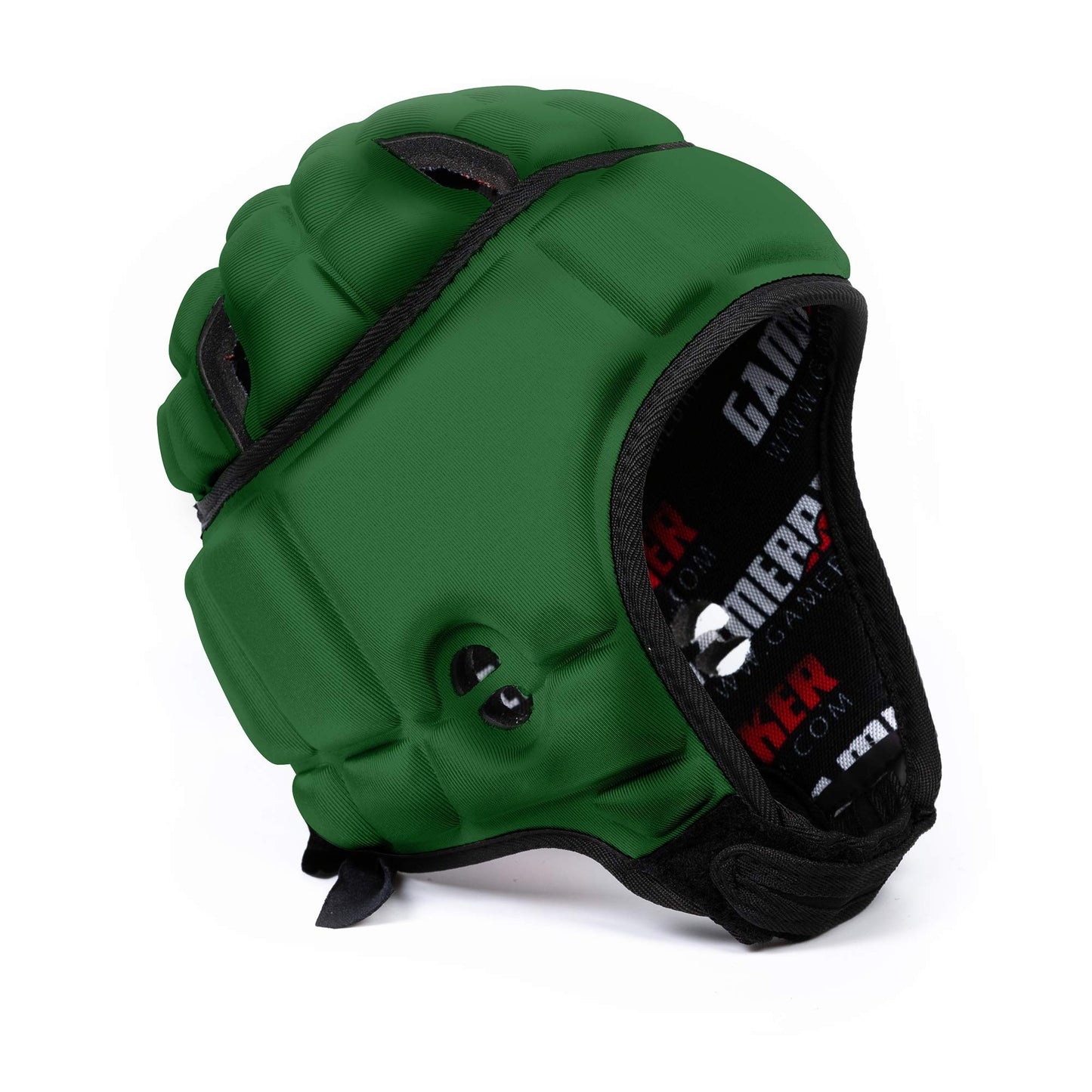 GameBreaker Multi-Sport Soft Shell Headgear - Lightweight Protective Helmet with Virginia Tech 5-Star Rating - Flag Football, 7v7, Rugby, MMA - Youth & Adult (Green, Large)