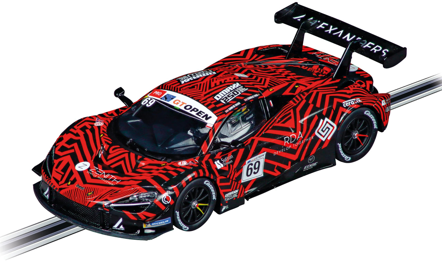 Carrera 32020 McLaren 720S GT3 Optimum Motorsport, No.69 International GT Open 2023 1:32 Scale Digital 132 Slot Car