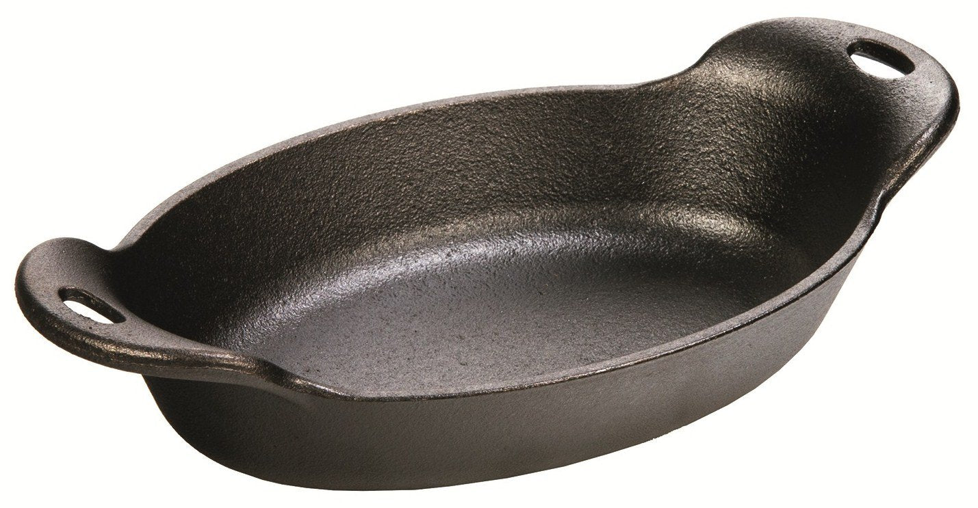 Lodge Cast Iron 16 Ounce Oval Mini Server