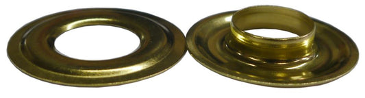 CS Osborne 7/16" I.D. USA Plain Brass Grommet